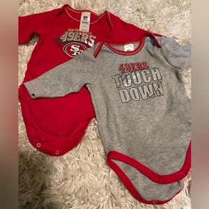 🏈⚜️🔺San Francisco 49ers Baby Onesies 🔺⚜️🏈